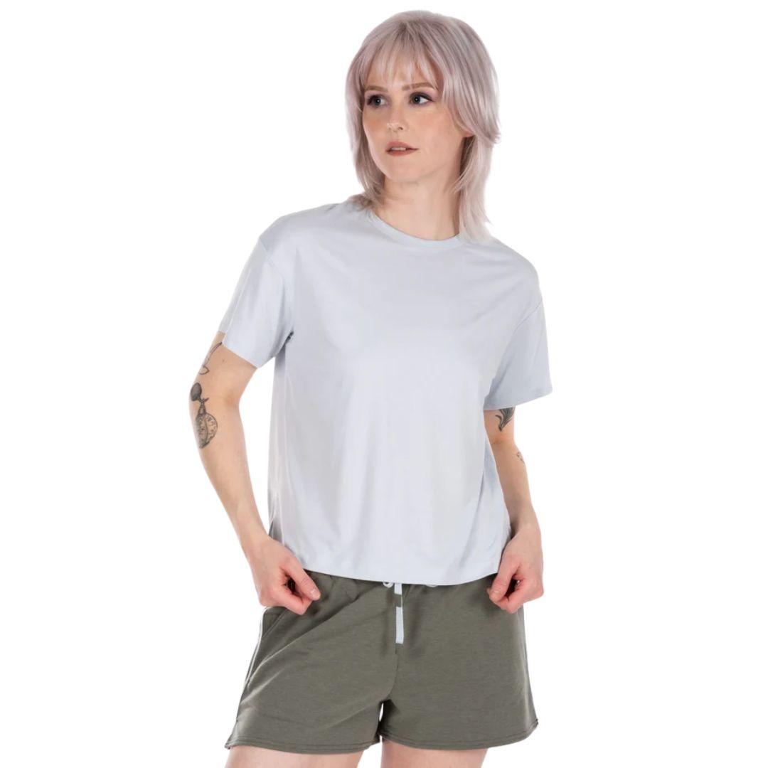 Jetty Women's Neptune Performance UV Tee - Blue